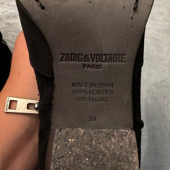 Zadig & Voltaire Black Molly Boots - Picture 5 of 8